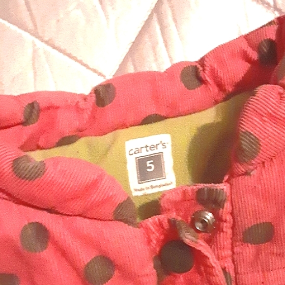 Toddler polka dot puffer vest ( like new) - Picture 2 of 6